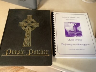 Holy Cross College Yearbook 1960 Worcester Massachusetts Purple Patch Dr. Fauci-image