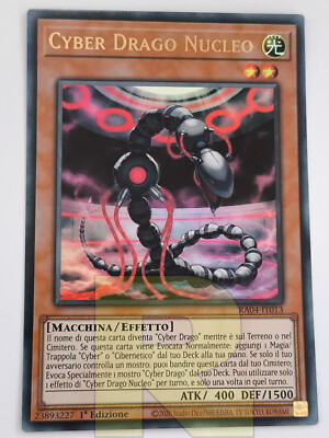Cyber Dragon Core / Cyber Dragon Core ® Ultra Rare ® RA04-IT013 ® Italian-image