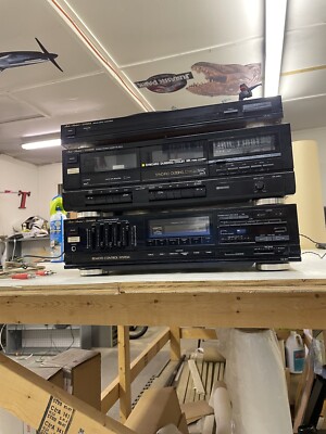 Fisher RS-911A AM/FM Stereo Receiver Cassette Deck CR-W911 Record Player MT-911-image
