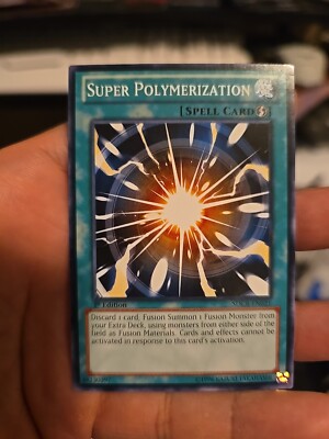YUGIOH Super Polymerization SDCR-EN021 1st ed Near-Mint NM-image