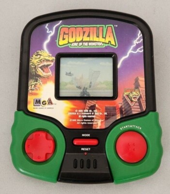 Godzilla King Of Monsters 1995 Micro Games Of America Handheld Game 
