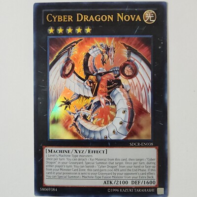 Cyber Twin Dragon - SDCR-EN038 - LP+ - Ultra Rare - Unlimited - Yugioh-image