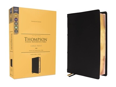 KJV, Thompson Chain-Reference Bible, Large Print, Genuine Leather, Cowhide,-image