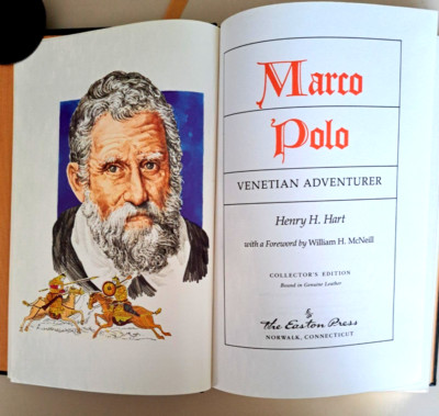 Marco Polo: Venetian Adventurer by Henry H. Hart (Easton Press, 1989)-image
