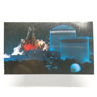 No.38 GodzillaVSDestroyer GOZILLA Card 100 Vol.3 TOHO EIGA 1995 MOVE Japan -image