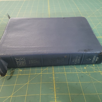 The Believers Study Bible NKJV Nelson 605B Genuine Leather Thumb Index Criswell-image