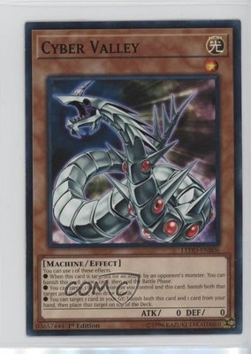 2017 Yu-Gi-Oh! Legendary Dragon Decks 1st Edition Cyber Valley #LEDD-ENB06 3g6-image