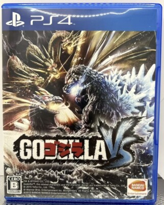 GODZILLA VS BANDAI NAMCO Sony PlayStation 4 Battle Action Video Game Used PS4-image