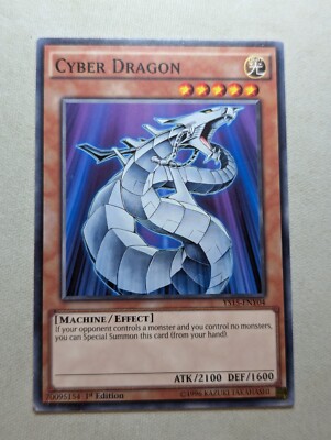 Cyber Dragon YS15-ENY04 1st Edition YuGiOh TCG Card-image