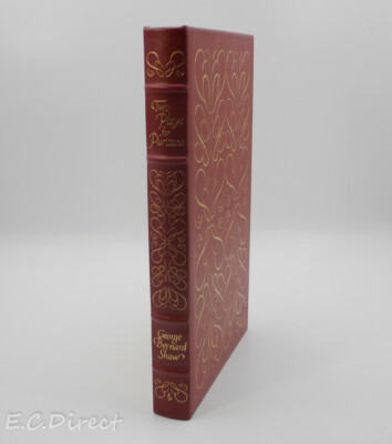 1979 Two Plays for Puritans by George Bernard Shaw, Easton Press Fine Leather-image