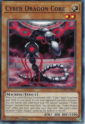 ( CYBER DRAGON CORE ) - Common - LEDD-ENB04 - 1st - NM - Yu-Gi-Oh Legendary Deck-image