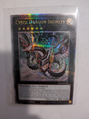 Yu-Gi-Oh TCG Cyber Dragon Infinity (Quarter Century Secret Rare) RA04-EN068 -image