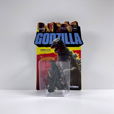 Super7 ToHo ReAction Godzilla '84 Vintage Toy Color IMPERIAL 3 3/4