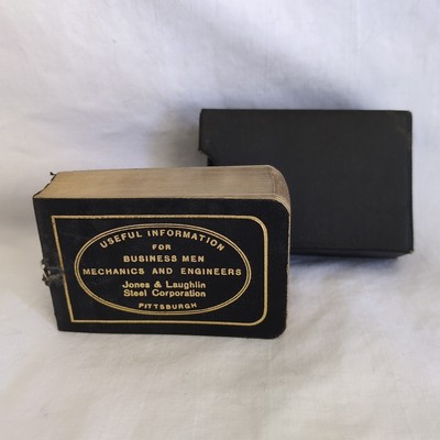 Useful Information For Business Men Mechanics & Engineers Jones & Laughlin 1942 -image