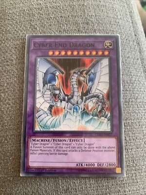 Cyber End Dragon - LED3-EN017 - Common - 1st Edition - Yugioh-image