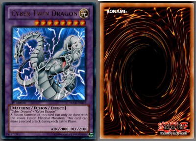 SDCR-EN037 Yugioh, Cyber Twin Dragon, Holo Ultra Rare-image