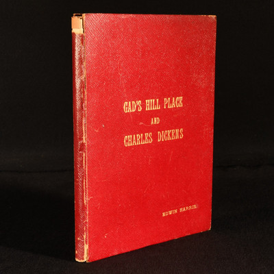 1910 Gad's Hill Place and Charles Dickens Edwin Harris Signed with Letter fro...-image