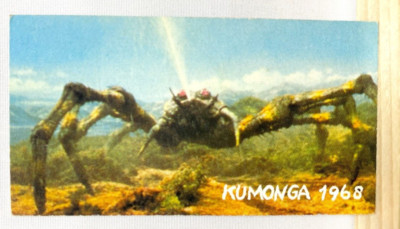 Kumonga Godzilla Monster Encyclopedia 2 Japan Card SFX TOHO TCG No.035-image