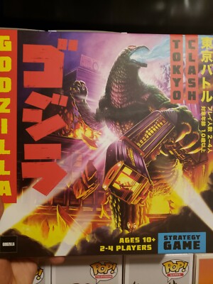 Funko Godzilla Tokyo Clash Board Game, Multicolour-image