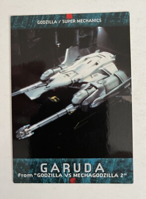 Carddass Masters Godzilla (Bandai, 1996) Japanese card set #89, Garuda-image