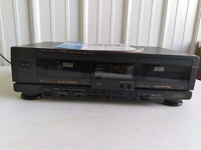 Fisher CR-W9025 Stereo Double Cassette Deck - Read Description!!!-image
