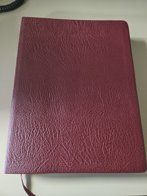 Dake's Annotated Reference Bible Burgundy Genuine Leather 1988-image
