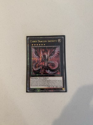 Cyber Dragon Infinity RA04-EN068 Quarter Century Secret Rare 1st NM-image