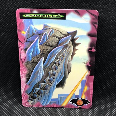 Godzilla Card TCG Toho Movie 1998 Bandai No.06 Japanese Japan A1-image