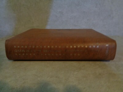 QUARTER HORSE REFERENCE GUIDE VOLUME I 1972 LEATHER BOUND BOOK +++-image
