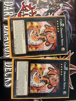 Yu-Gi-Oh! TCG Cyber Dragon Nova Legendary Dragon Decks LEDD-ENB30 1st Edition...-image