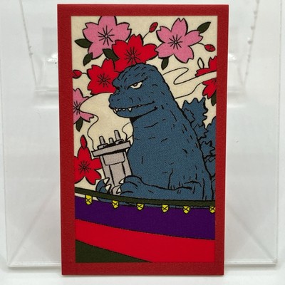 Godzilla (1984) Hanafuda Japanese Card 70th Anniversary 2024 Japan Anime Rare-image