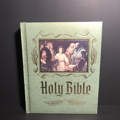 Holy Bible Master Reference King James Version 1971 Heirloom Red Letter Edition-image
