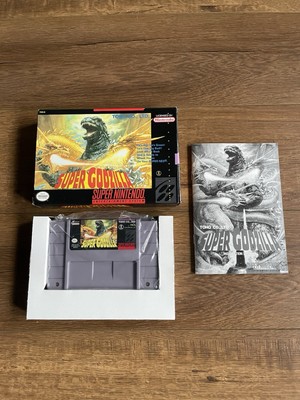 Super Godzilla (SNES) CIB  - Super Nintendo!!-image