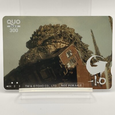 Godzilla Original Quo Card Not for Sale Japan Limited Japanese Anime Rare F/S-image