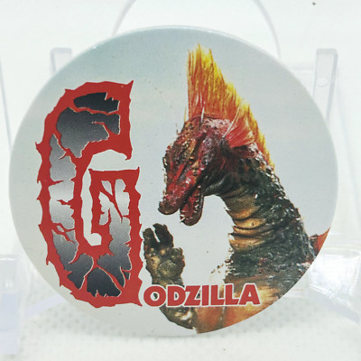 GODZILLA 1995 Vintage Rare card menko Cap Collection Amada Japanese #10-image