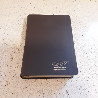 Jimmy Swaggart Expositors Study Bible Signature Ed. Leather Cover - Signed-image