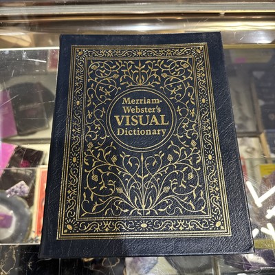 MERRIAM-WEBSTER'S VISUAL DICTIONARY Easton Press Leather-image
