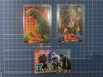 Godzilla Vs Destoroyah Card Set Of 3-image