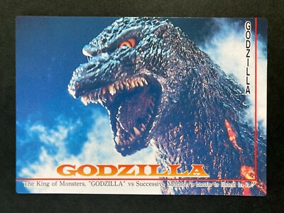 #91 Godzilla TRADING  CARD amada very rare japanese  F/S-image
