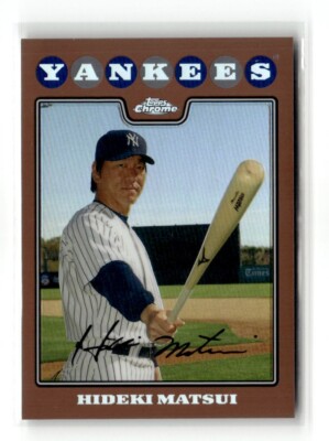 2008 Topps Chrome - Hideki Matsui #118 Refractor /599-image