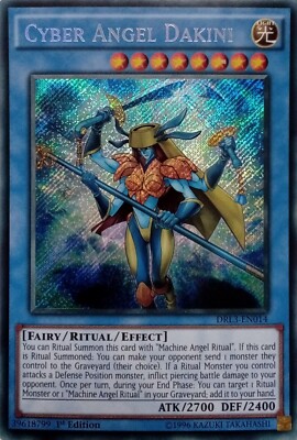 DRL3-EN014 CYBER ANGEL DAKINI SECRET RARE 1ST EDITION YuGiOh CARD-image