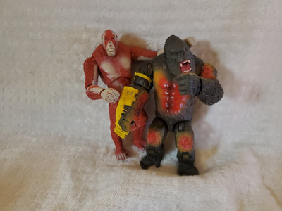 2 Pcs Set - Skar King & King Kong Monster Godzilla x Kong Movie Figure -image