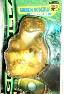 Godzilla 1998 GURGLIN Godzilla squeeze toy 4kids 4 kids inc ball movie moc-image