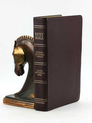 English Standard Version / Burgundy Genuine Leather ESV Classic Reference 1st ed-image