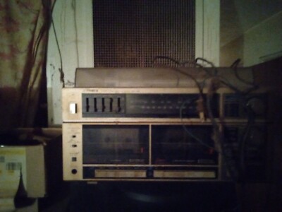 Vintage Fisher Mc-725 Stereo, Cassette Tape Deck Works Great-image