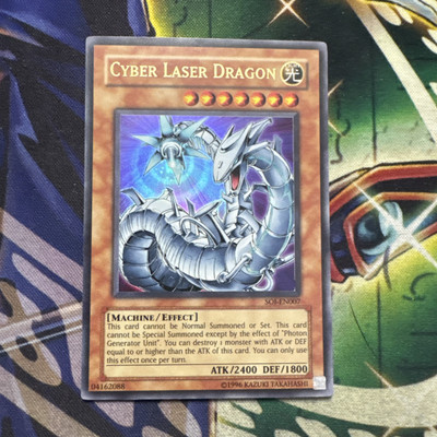 Yugioh! Cyber Laser Dragon SOI-EN007 Ultra Rare Unlimited LP-image