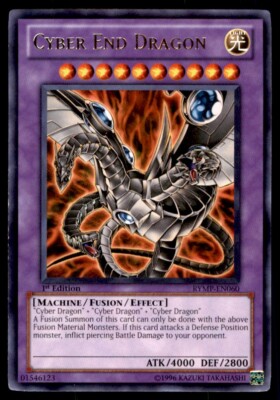 Yu-Gi-Oh! 1st Edition Cyber End Dragon #RYMP-EN060 Light Play-image