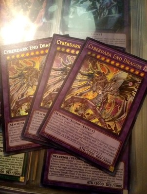 CyberDark End Dragon x3 Ultra Rare-image