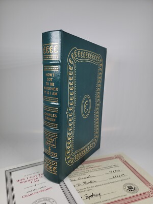 Easton Press HOW I GOT TO BE WHOEVER IT IS I AM - Charles Grodin SIGNED 1ST ED-image