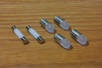 Fisher FMR-1 tuner replacement front panel LED lamps bulbs lights kit set-image